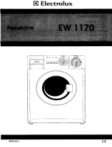 Electrolux EW1170C Ohjekirja