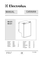 Electrolux RM4270L Ohjekirja