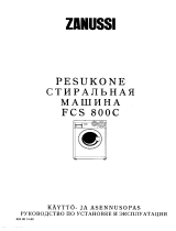 Zanussi FCS800C Ohjekirja