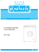 ROSENLEW RTF942 Ohjekirja