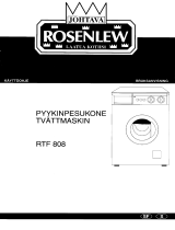 ROSENLEW RTF808 Ohjekirja