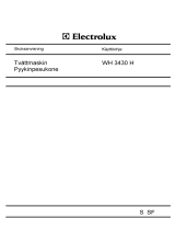 Electrolux WH3430H Ohjekirja