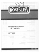 ROSENLEW RTF800 Ohjekirja