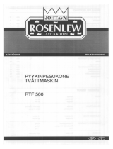 ROSENLEW RTF500 Ohjekirja