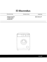 Electrolux EW812F Ohjekirja