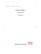 Aeg-Electrolux F84980VI Ohjekirja
