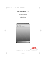 Aeg-Electrolux F50863U Ohjekirja