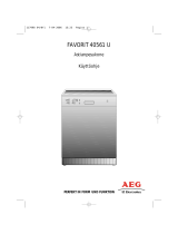 Aeg-Electrolux F40561U Ohjekirja