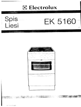 Electrolux EK5160 Ohjekirja