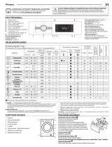 Whirlpool FWSG71283W EU Käyttöohjeet