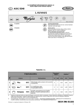 Whirlpool ADG 9340/3 Käyttöohjeet