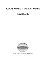 KitchenAid KDDD 6010 Käyttöohjeet