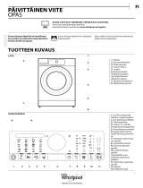 Whirlpool FSCR80620 Käyttöohjeet