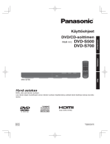 Panasonic DVDS700EG Käyttö ohjeet