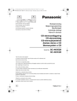 Panasonic SCAKX520E Käyttö ohjeet
