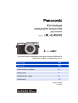 Panasonic DCGX800EC Käyttö ohjeet