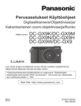 Panasonic DCGX9EC Käyttö ohjeet