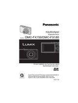 Panasonic DMCFX180 Käyttö ohjeet