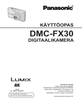 Panasonic DMCFX30 Käyttö ohjeet