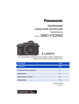 Panasonic DMCFZ2000EP Käyttö ohjeet