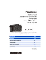 Panasonic DMCG7EC Käyttö ohjeet