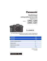 Panasonic DMCG80EC Käyttö ohjeet