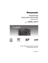 Panasonic DMCGF3EC Käyttö ohjeet