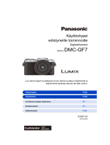 Panasonic DMCGF7EC Käyttö ohjeet