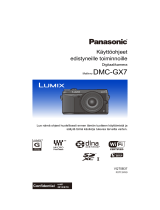 Panasonic DMCGX7EC Käyttö ohjeet