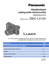 Panasonic DMCLX100EG Käyttö ohjeet