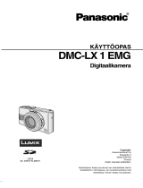 Panasonic DMCLX1EGM Käyttö ohjeet