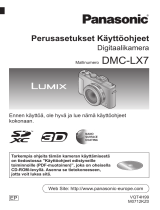 Panasonic DMCLX7EP Käyttö ohjeet