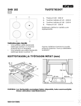 Whirlpool SHB 102 W Käyttöohjeet