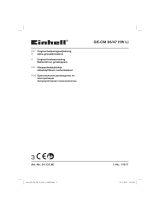 EINHELL GE-CM 36/47 HW Li (2x4,0Ah) Ohjekirja