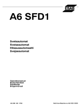 ESAB A6 SFD1 Ohjekirja