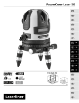 Laserliner PowerCross Laser 5G Omistajan opas