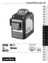 Laserliner CompactPlane-Laser 3D Set Omistajan opas