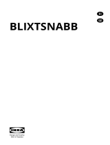 IKEA BLIXTSNABB Ohjekirja