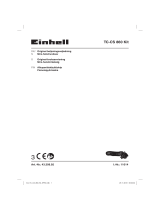 Einhell Classic TC-CS 860 Kit Ohjekirja