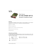 SEH Computertechnik IC146-ETHER-HP-FL Ohjekirja