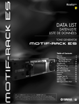 Yamaha MOTIF-RACK ES Datalehdet