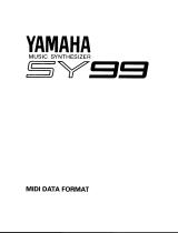 Yamaha SY99 Omistajan opas