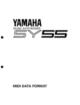 Yamaha SY55 Omistajan opas