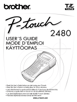 Brother P-Touch PT-2480 Ohjekirja