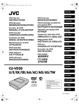 JVC CU-VD20US Ohjekirja