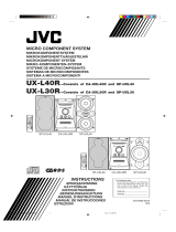JVC UX-L40R Ohjekirja