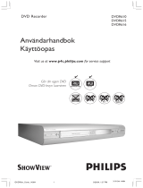 Philips DVDR616/00 Ohjekirja