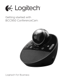 Logitech BCC950 Ohjekirja