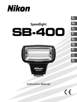 Nikon SB-400 Ohjekirja