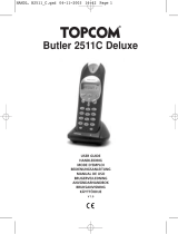 Topcom Butler 2511C Deluxe Ohjekirja